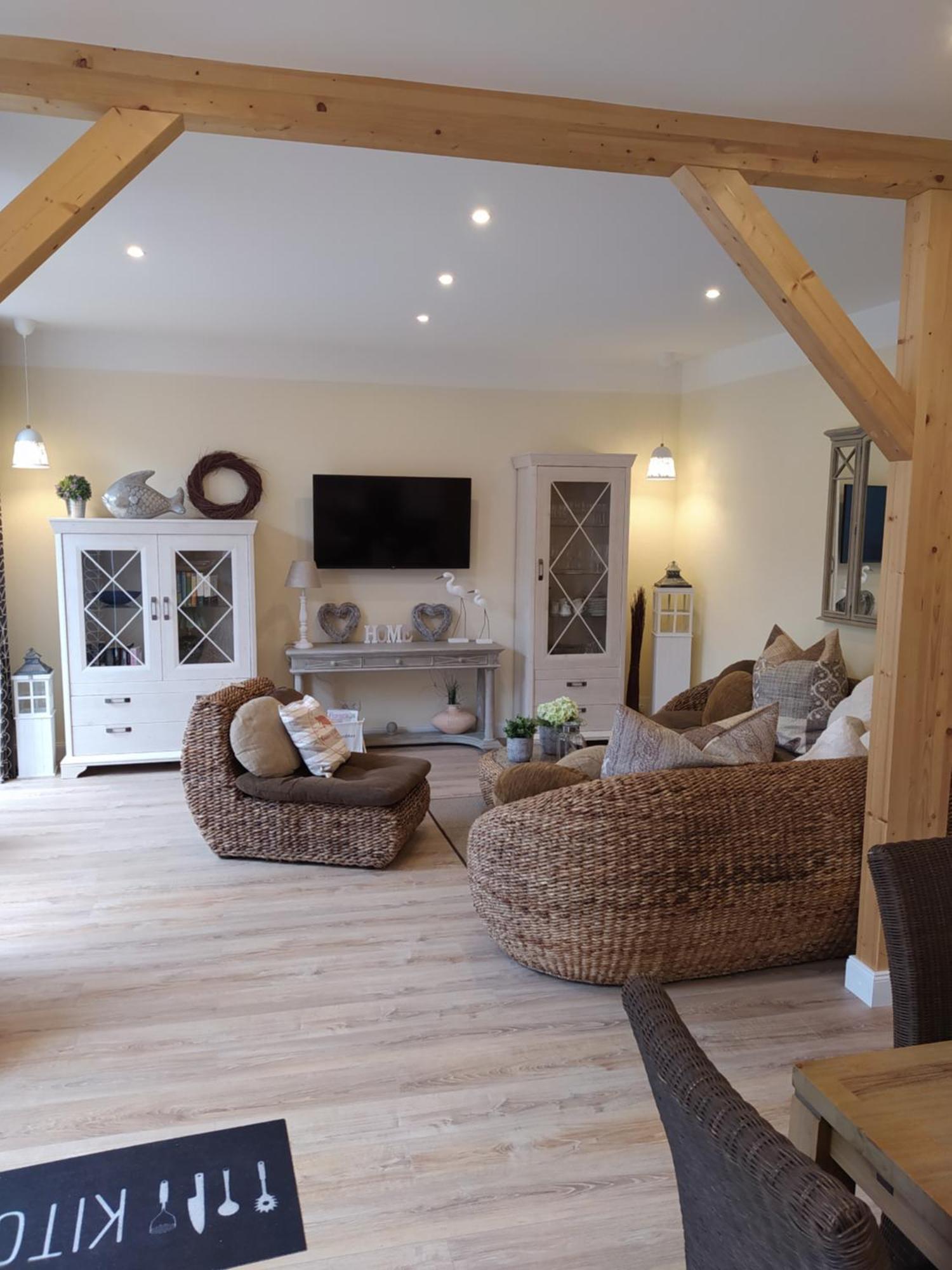 Ferienwohnung Im Erdgeschoss In Der Altstadt Von ไฮลิเกนฮาเฟิน ภายนอก รูปภาพ